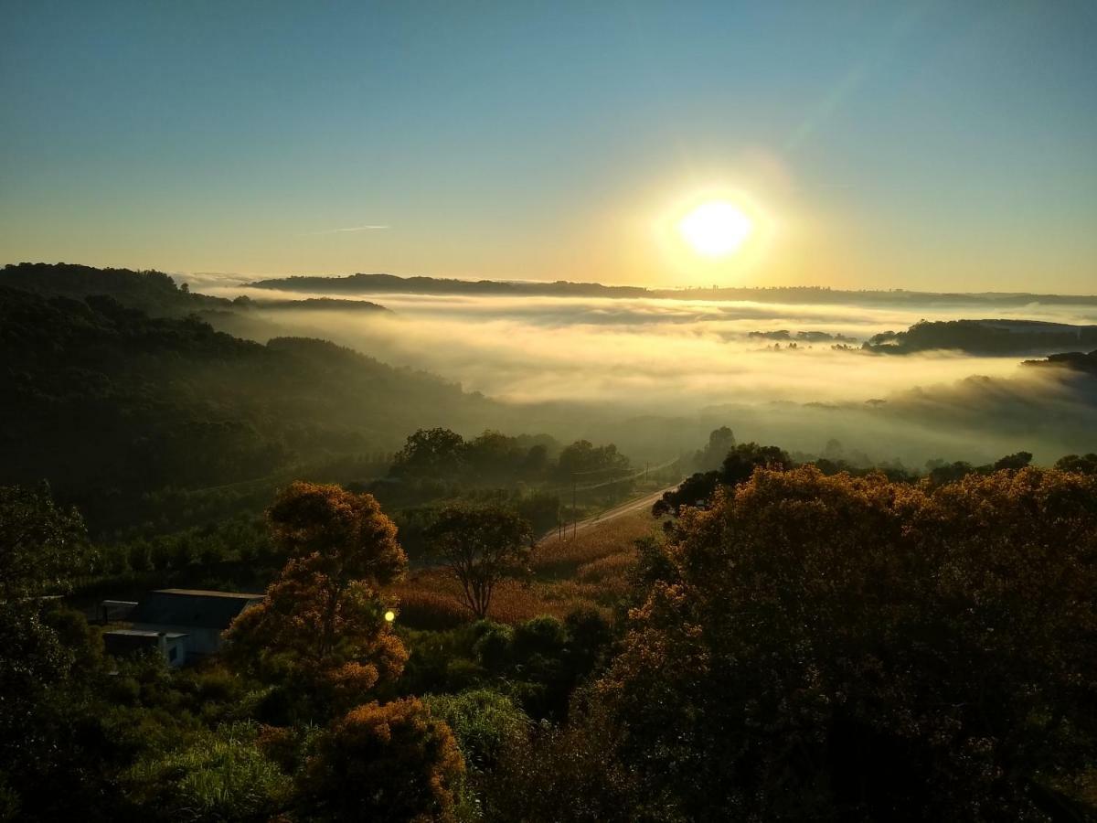 Casa Temporada Monte Belo Do Sul Villa Monte Belo dol Sul Bagian luar foto